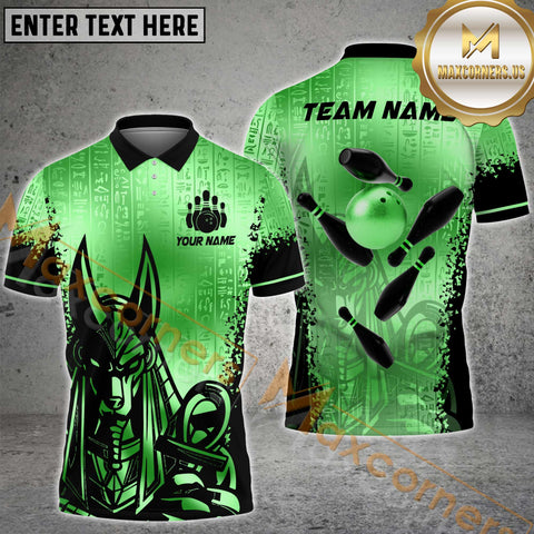 Maxcorners Premium Bowling Jersey Multicolor Options Personalized Name, Team Name 3D Shirt