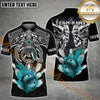 Maxcorners Viking With Skull Bowling Jersey Multicolor Options Personalized Name, Team Name 3D Shirt