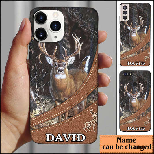 Maxcorners Deer Hunting Personalized Name Phone Case LM0912