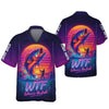 Maxcorners WTF Where Is The Fish Mens Fishing UPF Shirts, Long Sleeve Fishing Shirts, Hooded Sun Shirt, UV Shirts For Men