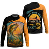 Maxcorners Can't Work Today My Arm Is In A Cast Hooded UPF Shirt, Fishing Funny Shirt, Hooded UPF Shirt, Men Long Sleeve Shirt