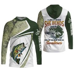 Maxcorners Camo Fishing Shirt, UPF Fishing Shirts, Funny Fishing Shirts For Men, Long Sleeve Fishing Shirts