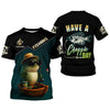 Maxcorners Have A Crappie Day SPF Shirts For Men, Funny Fishing Shirts, Gag Gifts For Men, Men Long Sleeve Shirts