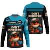 Maxcorners Don't Bobber Me SPF Shirts For Men, Funny Fishing Shirts, Gag Gifts For Men, Men Long Sleeve Shirts