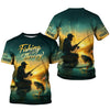 Maxcorners Fishing Is My Therapy, Long Sleeve Sun Shirt, SPF Shirts For Men, Gag Gifts For Men, Fishing Shirt