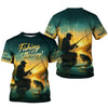 Maxcorners Fishing Is My Therapy, Long Sleeve Sun Shirt, SPF Shirts For Men, Gag Gifts For Men, Fishing Shirt For Men