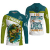 Maxcorners I Like Fishing Fishing UPF Shirts, Breathable Long Sleeve Shirt, Funny Fishing T-Shirt, Men Long Sleeve Shirt