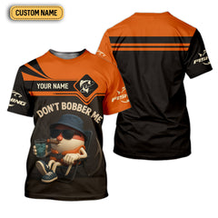 Maxcorners Don't Bobber Me SPF Shirts For Men, Funny Fishing T-Shirt, Hooded Sun Shirt, Men Long Sleeve Shirts