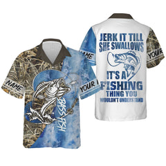 Maxcorners Fishing Thing Fishing UV Shirts, Breathable Long Sleeve Shirt, Funny Fishing Shirts, Gag Gifts For Men