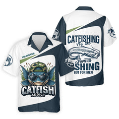 Maxcorners Catfishing Shirt, SPF Long Sleeve Shirts, SPF Shirts For Men, Fishing UPF Shirts, Sun Shirts For Men