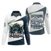 Maxcorners Catfishing Shirt, SPF Long Sleeve Shirts, SPF Shirts For Men, Fishing UPF Shirts, Sun Shirts For Men