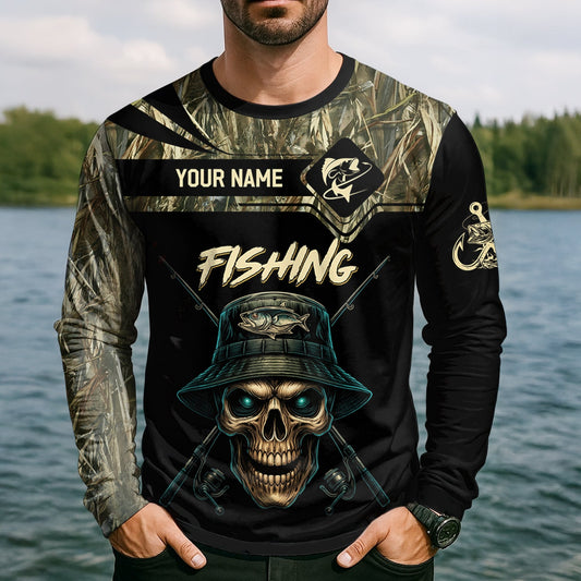 Maxcorners The Man The Myth The Legend, SPF Long Sleeve Shirts, SPF Shirts For Men, Fishing UPF Shirts, Sun Shirts For Men