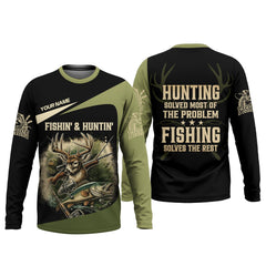 Maxcorners Fishing And Hunting, SPF Long Sleeve Shirts, SPF Shirts For Men, Fishing UPF Shirts, UV Shirts For Men