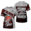 Maxcorners Fishing Saved Me from Being Pornstar Funny Fishing Shirt, SPF Shirt For Men, Gift For Fisherman