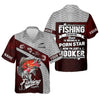 Maxcorners Fishing Saved Me From Becoming a Pornstar UPF Fishing Shirts, Gag Gifts For Men, Men Long Sleeve Shirt