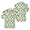 Maxcorners Funny Leprechaun Golf And Beer Shamrocks St Patrick's Day Golf Shirt, Golf Tops For Men, Polo For Men