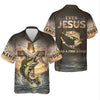 Maxcorners Even Jesus Had a Fish Story - Personalized Christian Fishing UPF Shirt