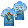 Maxcorners I’d Rather Be Caught Fishing Than Working Fishing UPF Shirts, Bigfoot Fishing Shirt, Funny Fishing Shirt