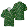 Maxcorners St Patrick's Day Leprechaun Character Golf And Beer Green Golf Shirt, Fun Golf Shirts For Men, Polo For Men