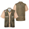 Maxcorners Fishing Vest Shirt, Personalized Fishing Shirt, Fishing UPF Shirts, Custom Fishing Shirt, Fishing Gift for Men
