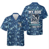 Maxcorners I Just Hold My Rod Wiggle My Worm And Bam! She's On It Funny Fishing Shirt, SPF Shirt For Men, Gift For Fisherman