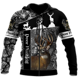 Max Corner Huntaholic 5 Deer Hunting 3D All Over Printed Shirts Gift For Hunter