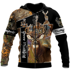 Max Corner Huntaholic Deer Hunting 3D All Over Printed Shirts Gift For Hunter