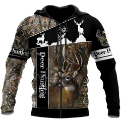Max Corner Huntaholic 2 Deer Hunting 3D All Over Printed Shirts Gift For Hunter