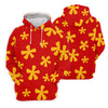 Maxcorners Red Hawaiian Floral Sleeveless Golf Polo, Women’s Sleeveless Golf Shirt, Golf Polo For Women LM1507