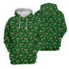 Maxcorners St Patrick's Day Leprechaun Character Golf And Beer Green Golf Shirt, Fun Women's Golf Shirts, Ladies Golf Polos