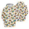 Maxcorners Cool Duck Surf Van Beach Golf Shirt, Women’s Golf Polo, Ladies Golf Tops, Printed Golf Shirt LM1507