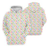 Maxcorners St Patrick's Day Lucky Charms White Golf Shirt, Cute Golf Outfit, Polo Shirts For Men, Golf Shirts For Men