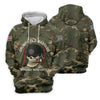 Maxcorners Grumpy Old Bastard Skull Camo Polo Shirt, Patriotic Military Polo, Golf Shirts For Women LM1507