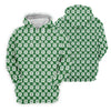 Maxcorners Dibs On The Redhead Lucky Four Leaf Clover St Patrick's Day Golf Shirt, Women's Golf Tops, Ladies Golf Shirts