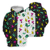 Maxcorners Retro Cassette Sunglasses Cocktail Banana Split Golf Shirt, Golf Tops For Women, Women’s Golf Apparel, Printed Golf Shirt LM1507