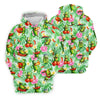 Maxcorners Funny Pickle Tomato Chili Tropical Hawaiian Golf Shirt, Golf Polo For Women, Printed Golf Shirt LM1507