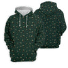 Maxcorners Dark Stout Beer St Patrick's Day Green Shamrock Golf Shirt, Ladies Golf Tops, Golf Shirt For Women