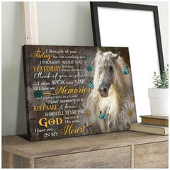Maxcorners Whispering Hooves Horse Canvas