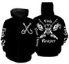 Maxcorners Customize Name Fish Reaper Fishing 3D Shirts