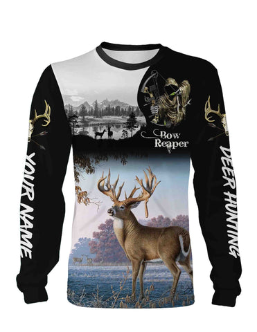 Maxcorners Deer Hunting Customize Name 3D Shirts