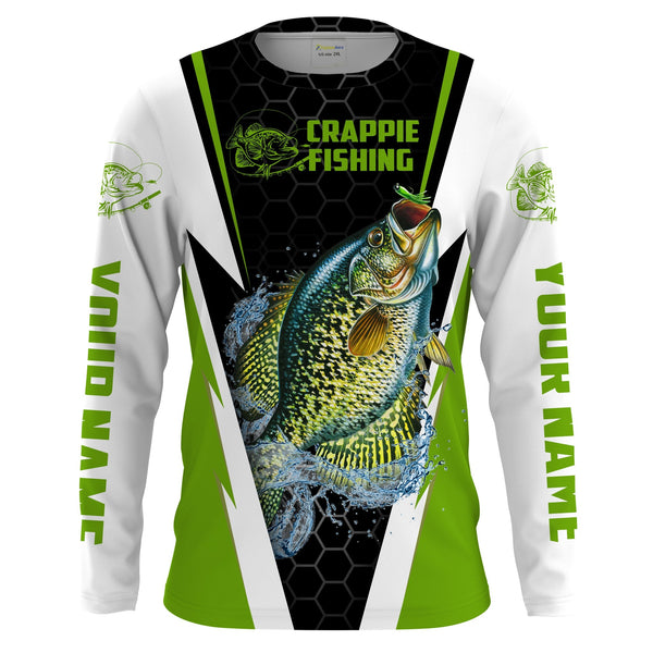 Maxcorners Crappie Fishing Jerseys Crappie Custom 3D Shirts