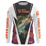 Maxcorners Customized Name Bass Fishing 3D Shirts