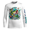 Maxcorners Wishin' I Was Fishin' Custom Funny Bass Christmas Fishing Shirts Bass Christmas Fishing Gifts LM0201