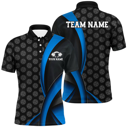 MaxCorners Pickleball Multi-Color, Pickleball Pattern  Customized Name, Team Name 3D Polo Shirt For Men