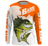 Maxcorners Angry Largemouth Bass Fishing Customize Name 3D Shirts