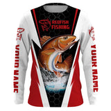 Maxcorners Redfish Fishing 3D Shirts Customize Name