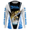 Maxcorners Walleye Ice Fishing 3D Shirts Customize Name