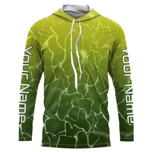 Maxcorners Largemouth Bass Fish skin Custom Long sleeve performance Fishing shirts, Bass Fishing jerseys LM0201