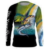 Maxcorners Offshore Slam Tuna, Mahi Mahi, Wahoo 3D Shirts Customize Name