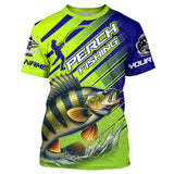 Maxcorners Custom Perch Fishing Uv Protection Long Sleeve Shirts, Perch Tournament Fishing Shirt MT2108
